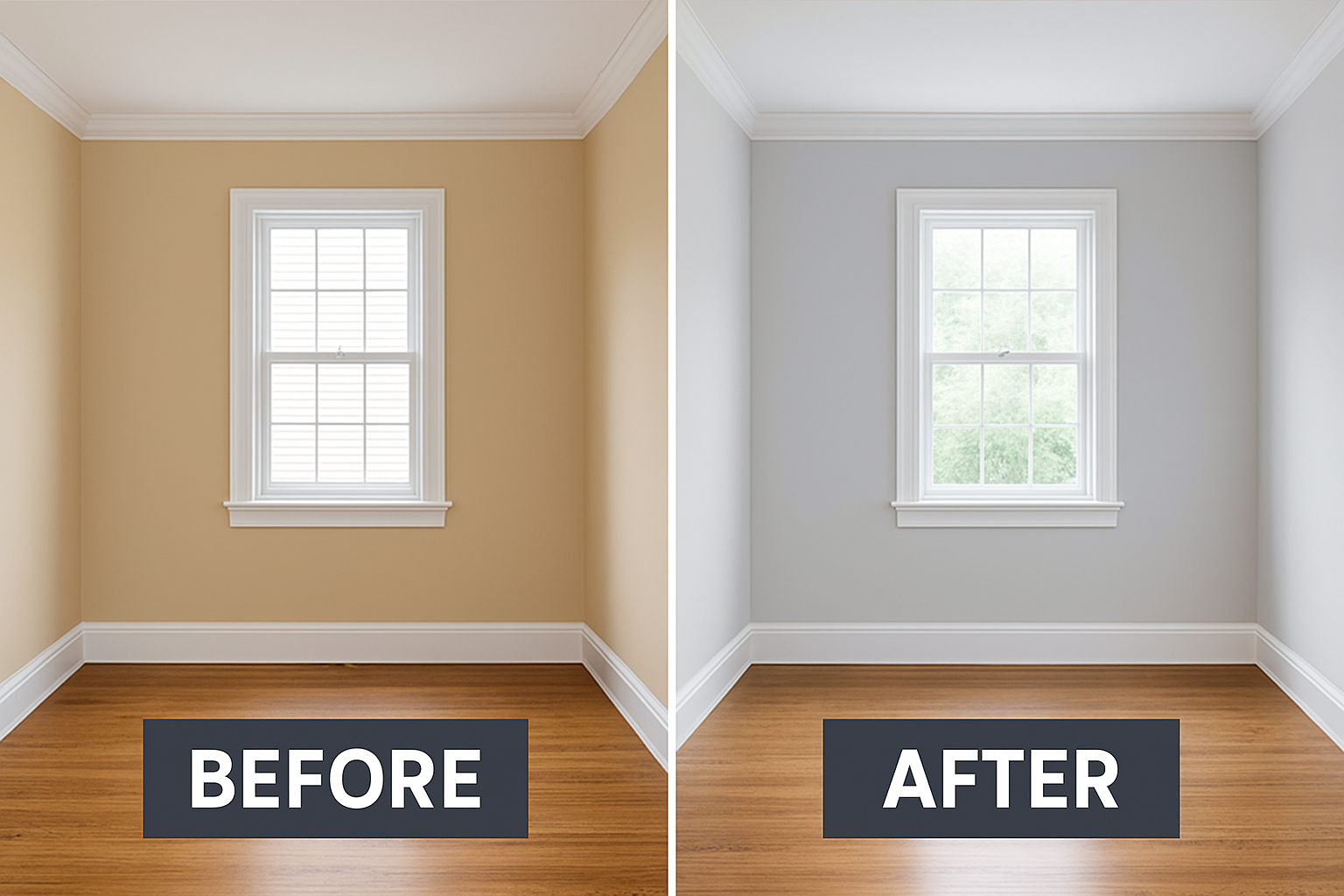 Paint Techniques to Make a Room Look Bigger