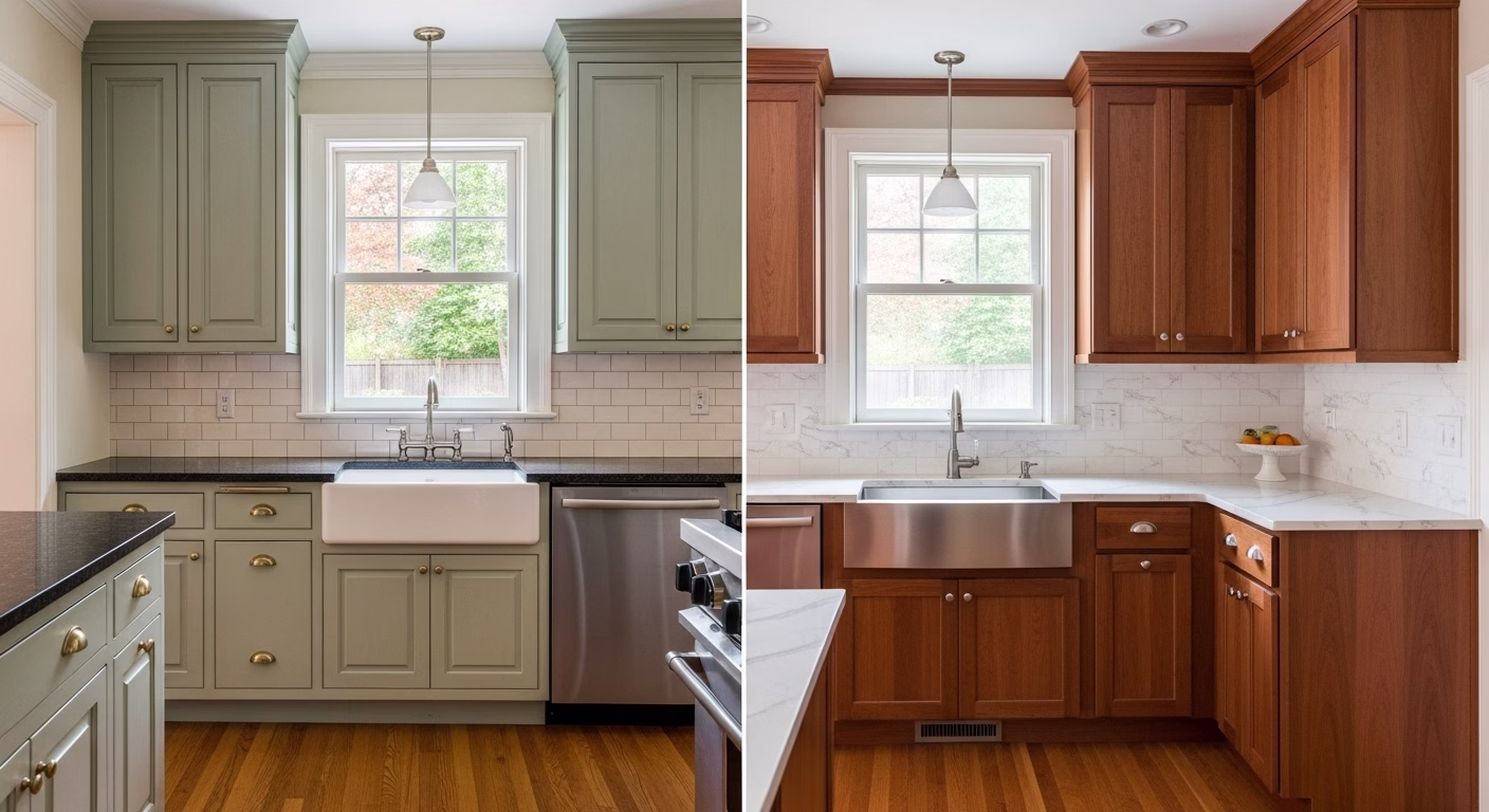 Painting vs Replacing Kitchen Cabinets