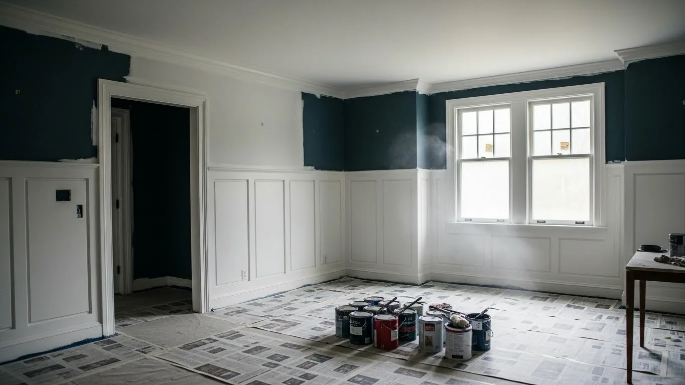 paint over dark walls8